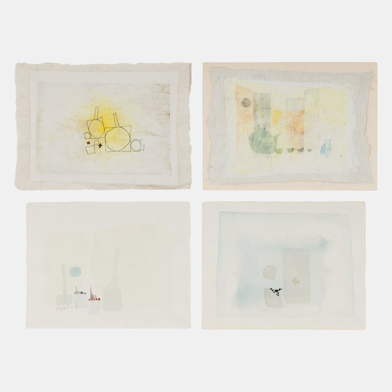 Ben Benson
(American, 1917-2002)
Abstractions (a group of four works), 1964 (1 of 5)