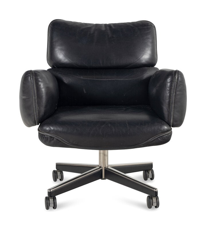Otto Zapf
(German, 1931-2018)
Executive Swivel Chair, c. 1974Knoll International, USA (1 of 3)