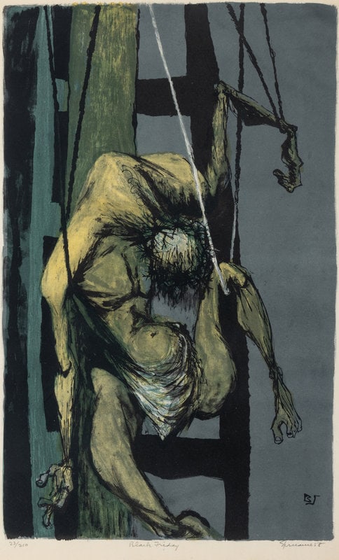 Benton Murdoch Spruance
(American, 1904-1967)
Black Friday, 1958 (1 of 5)