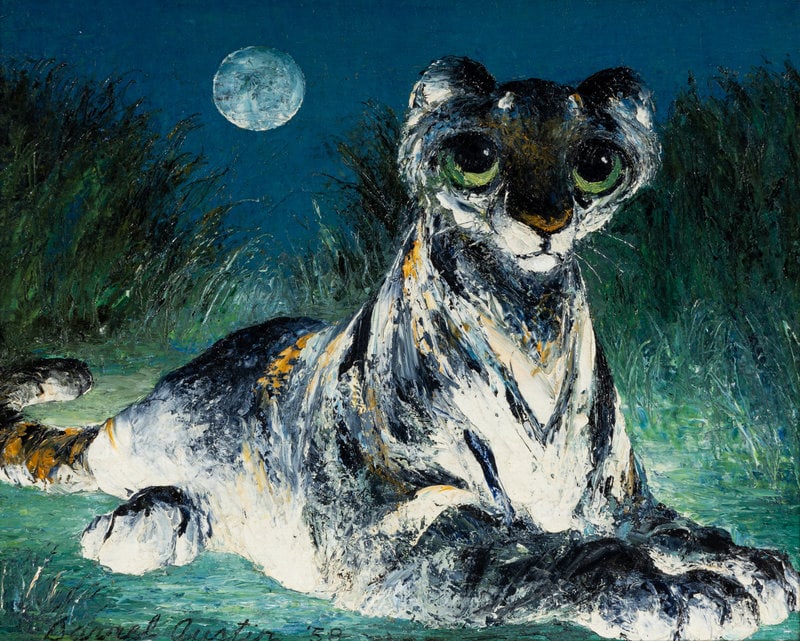 Darrel Austin
(American, 1907-1994)
Young Beast Resting (Young Beast), 1958 (1 of 7)