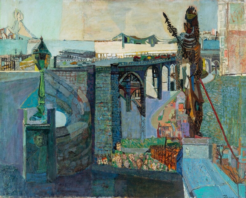 Anthony Toney
(American, 1913-2004)
Bridge, 1950 (1 of 8)