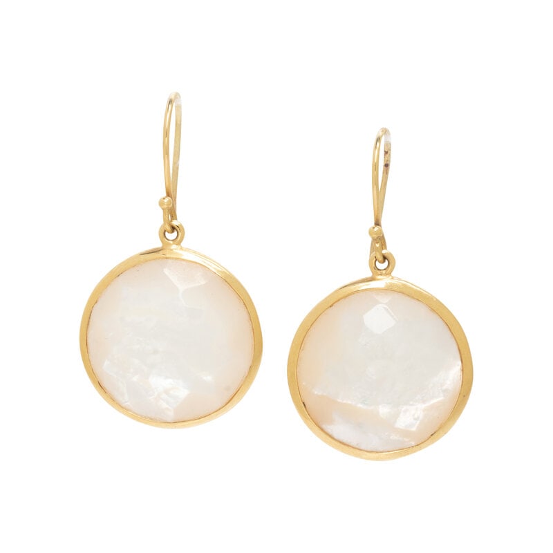 IPPOLITA, YELLOW GOLD AND MOTHER-OF-PEARL EARRINGS (1 of 2)