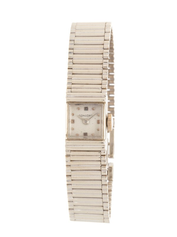 CONCORD, 14K WHITE GOLD WATCH (1 of 3)