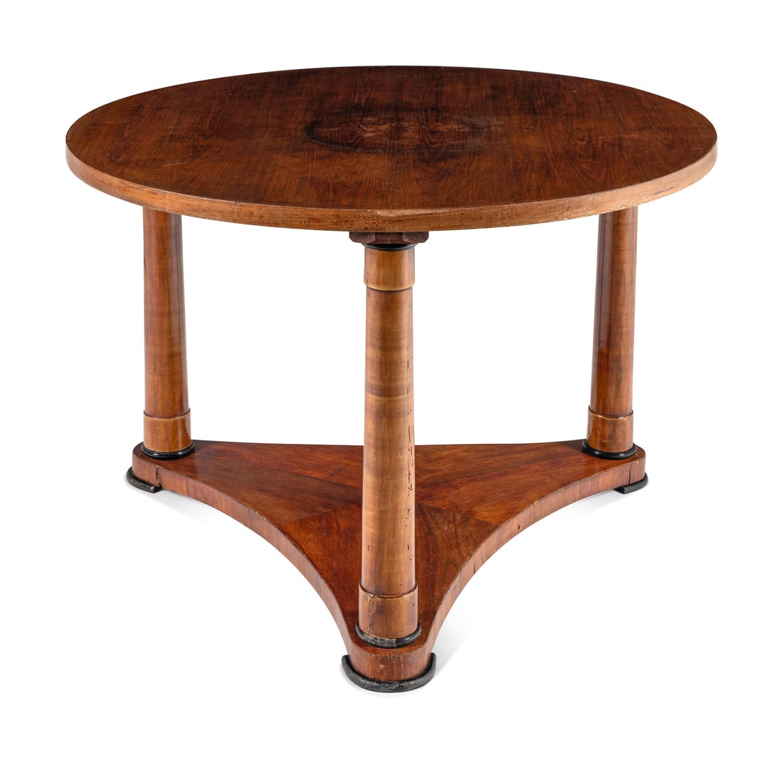 An Empire Style Walnut Center Table (1 of 3)