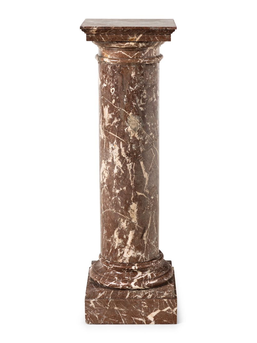 A Continental Marble Pedestal (1 of 3)