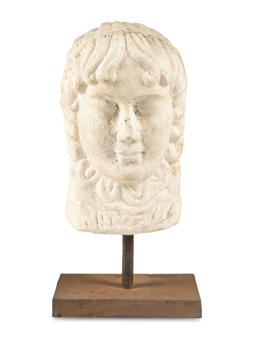 A Continental Marble Portrait Head (1 of 4)