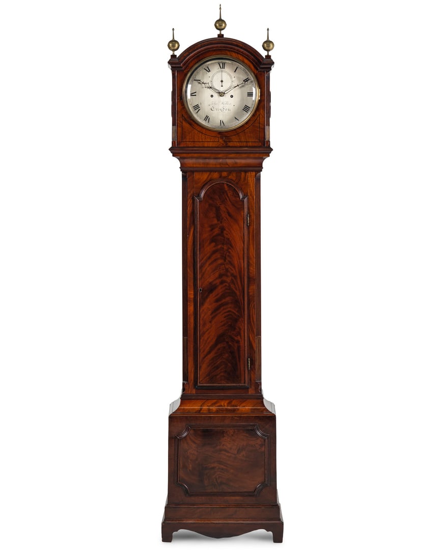 A Regency Mahogany Longcase Clock (1 of 4)