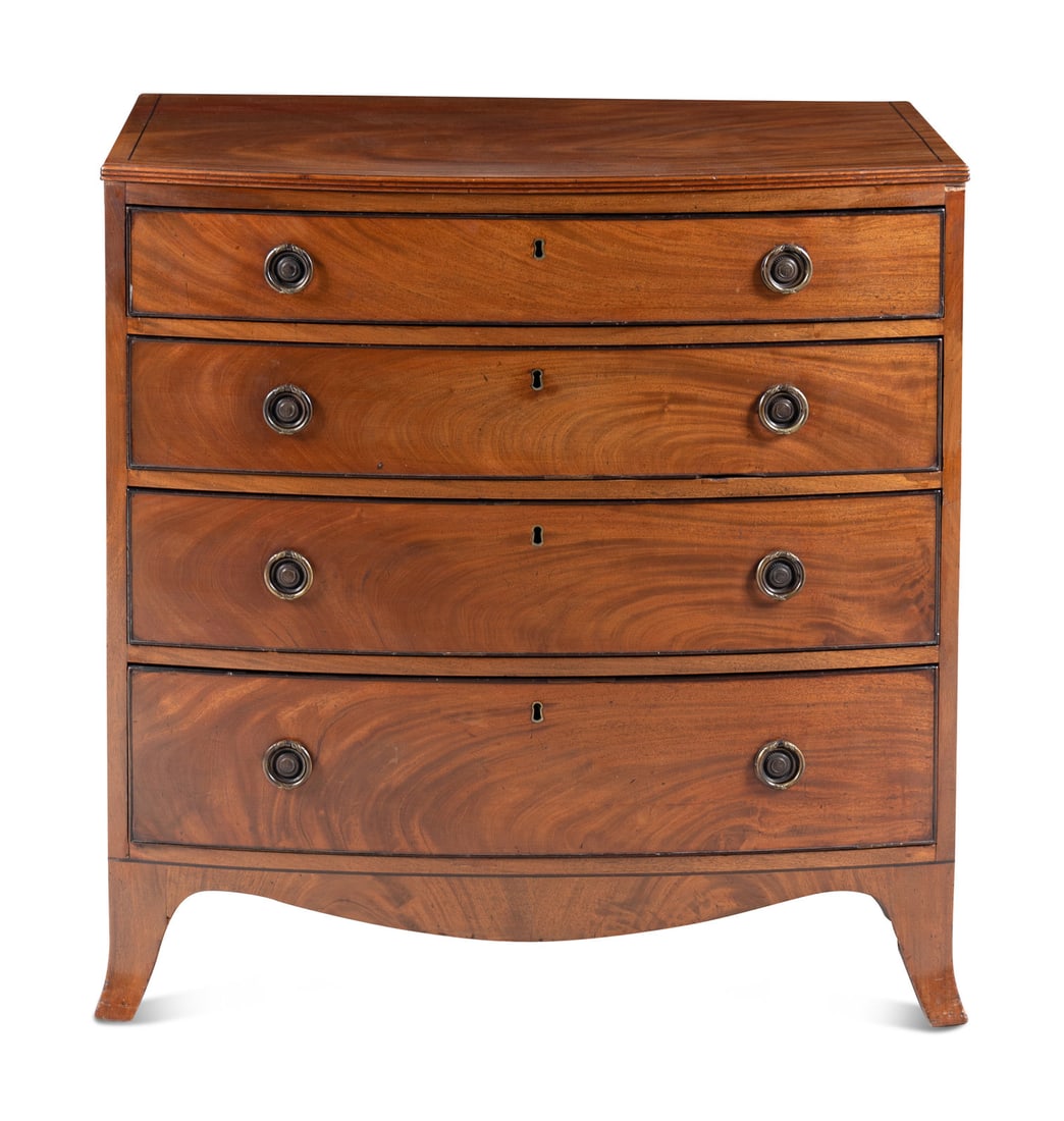 A Regency Mahogany Chest of Drawers (1 of 5)