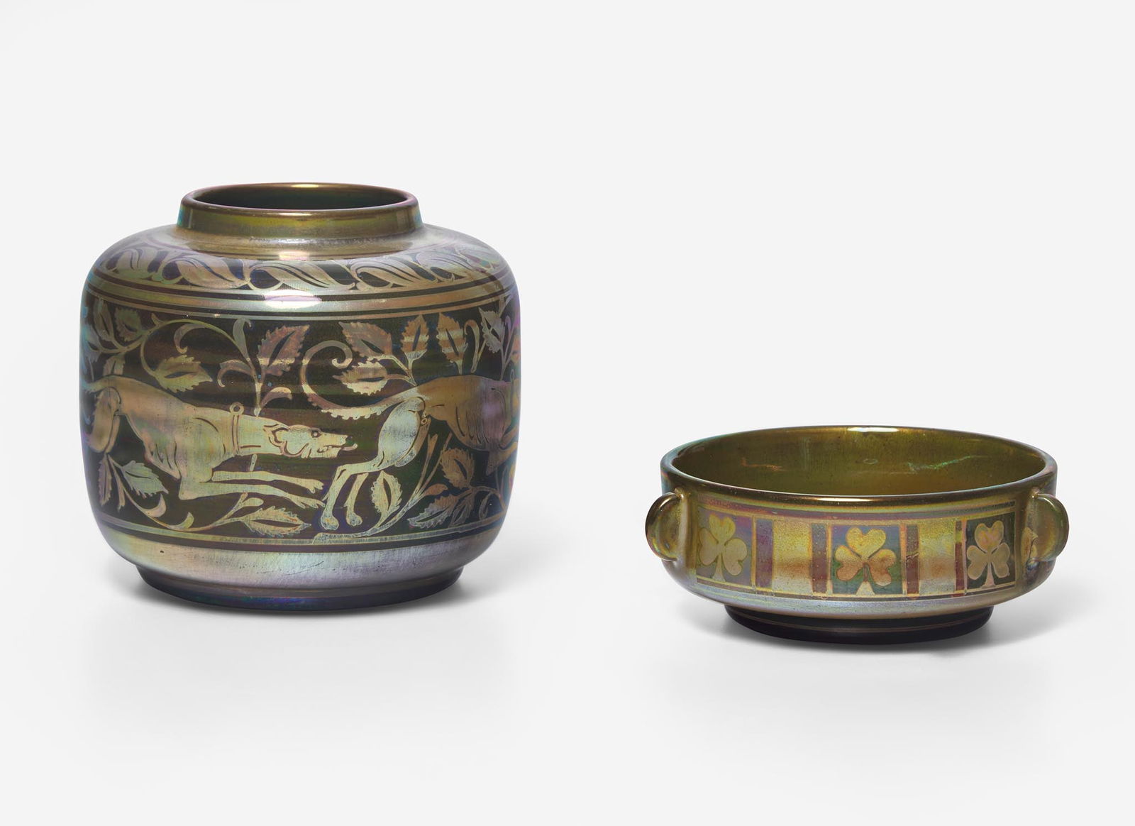 William S. Mycock and Gladys Rogers for Pilkington, Two Vessels (1 of 5)