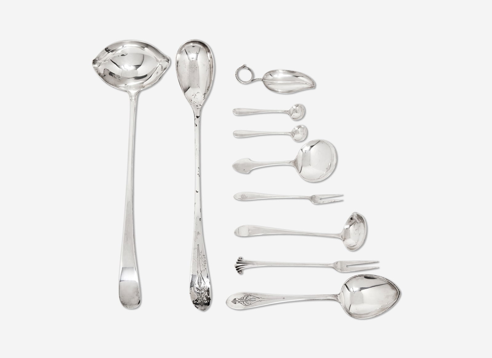 Sylvanius Lamphrey and Charles Brown for Arthur Stone, Group of Table Utensils (1 of 1)