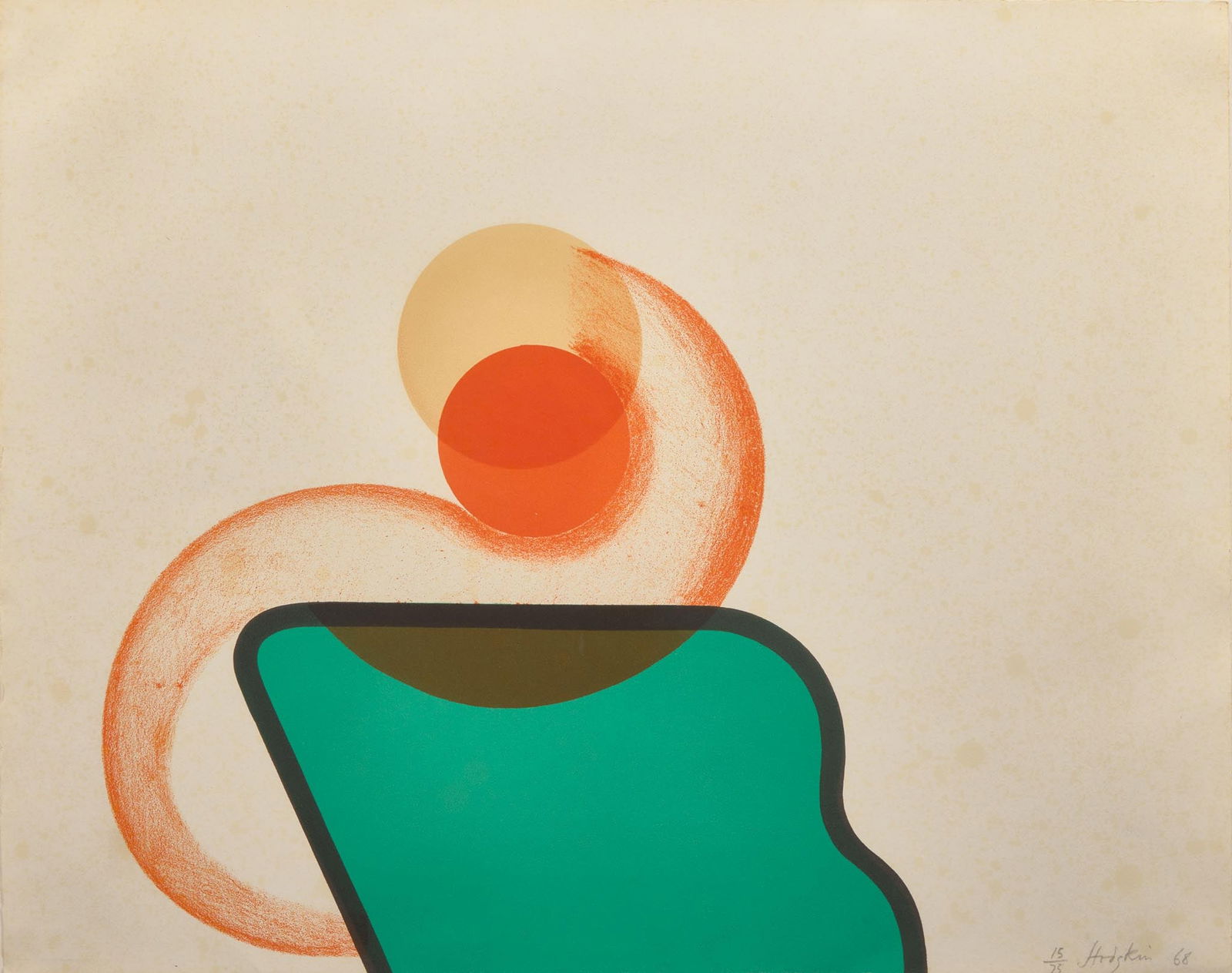 Howard Hodgkin (British, 1932-2017), Bedroom, from 5 Rooms (1 of 2)