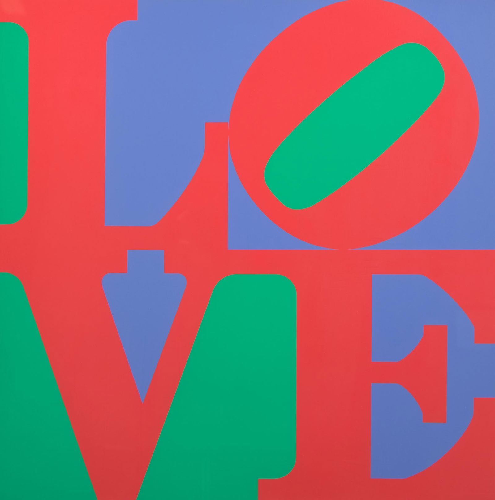 Robert Indiana (American, 1928-2018), The Philadelphia Love (1 of 2)