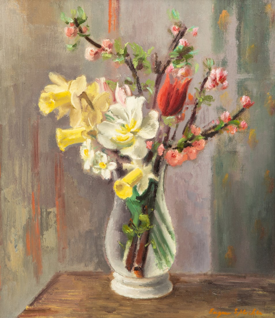 Eugene Edward Speicher (American, 1883-1962) Spring Bouquet (1 of 5)