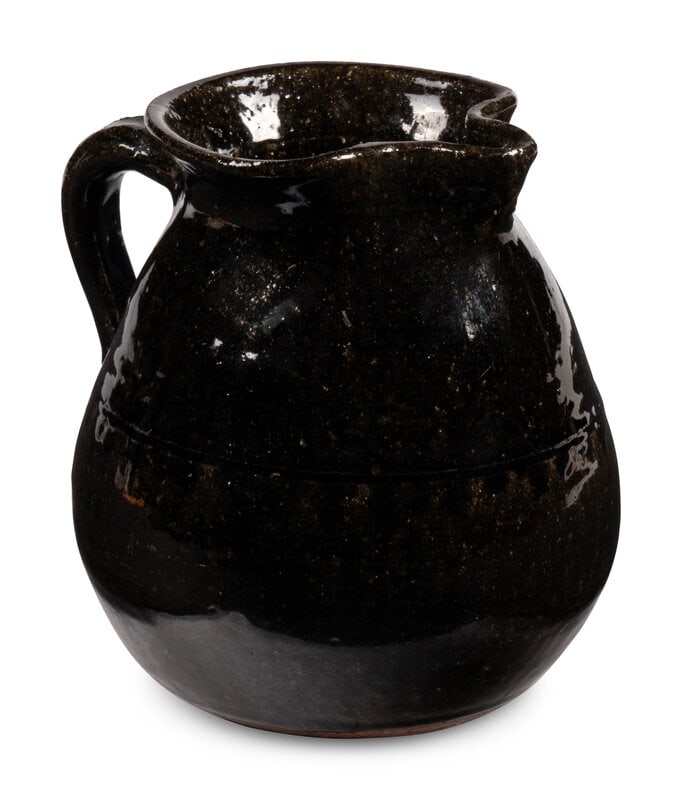A Lanier Meaders (Georgia, 1917-1998) Stoneware Pitcher (1 of 5)