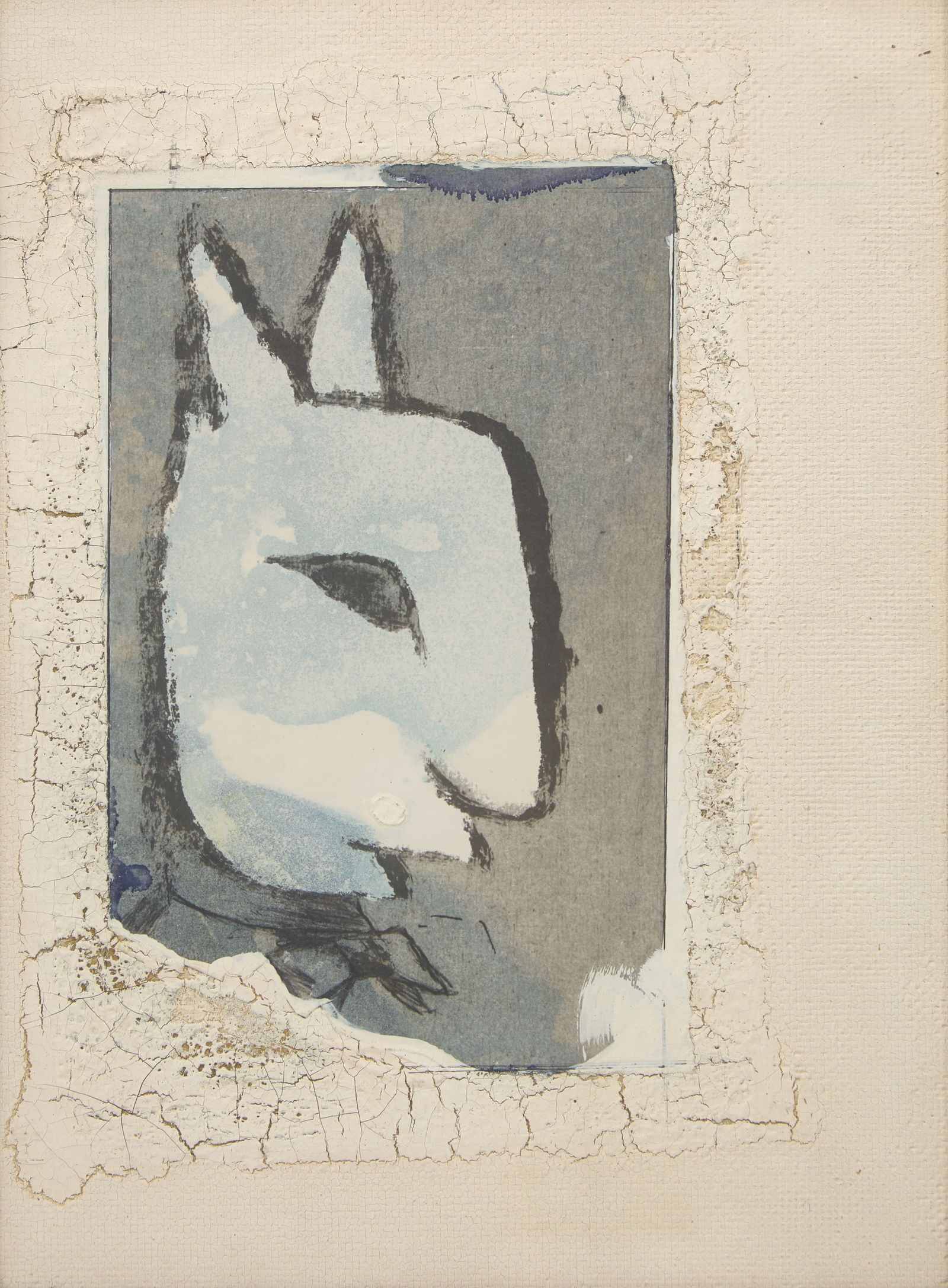 Joseph Cornell (American, 1903-1972) - The Commodore Pose: Joseph Cornell (American, 1903-1972) - The Commodore Pose Mixed media collage on board 12 x 9 in. (30.5 x 22.cm) Provenance The Artist. Acquired directly from the above. Private Collection. Sotheby's