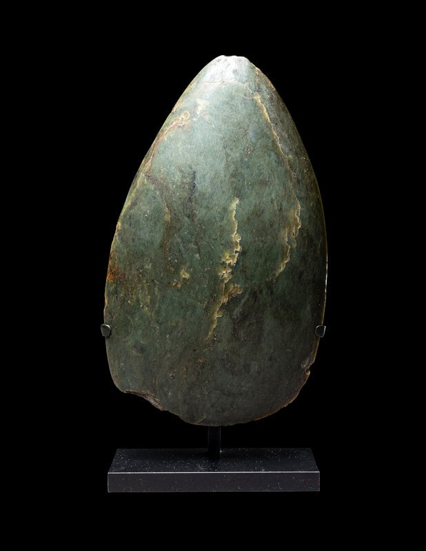 An Olmec Jade Celt (1 of 3)