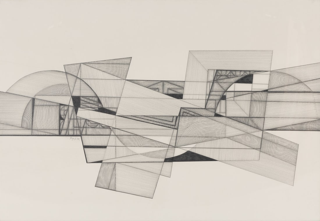 Seymour Fogel (American, 1911-1984) Untitled, 1979 (1 of 5)