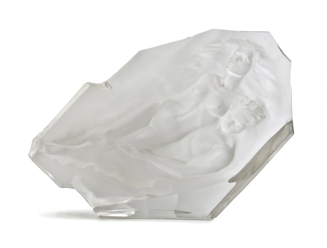 Frederick Hart, (American, 1943-1999), Eye of the F: Frederick Hart (American, 1943-1999) Eye of the Flame, 1986 acrylic resin edition 1/300, inscribed © F.H. B.C. and dated Height: 16 1/2 inches.