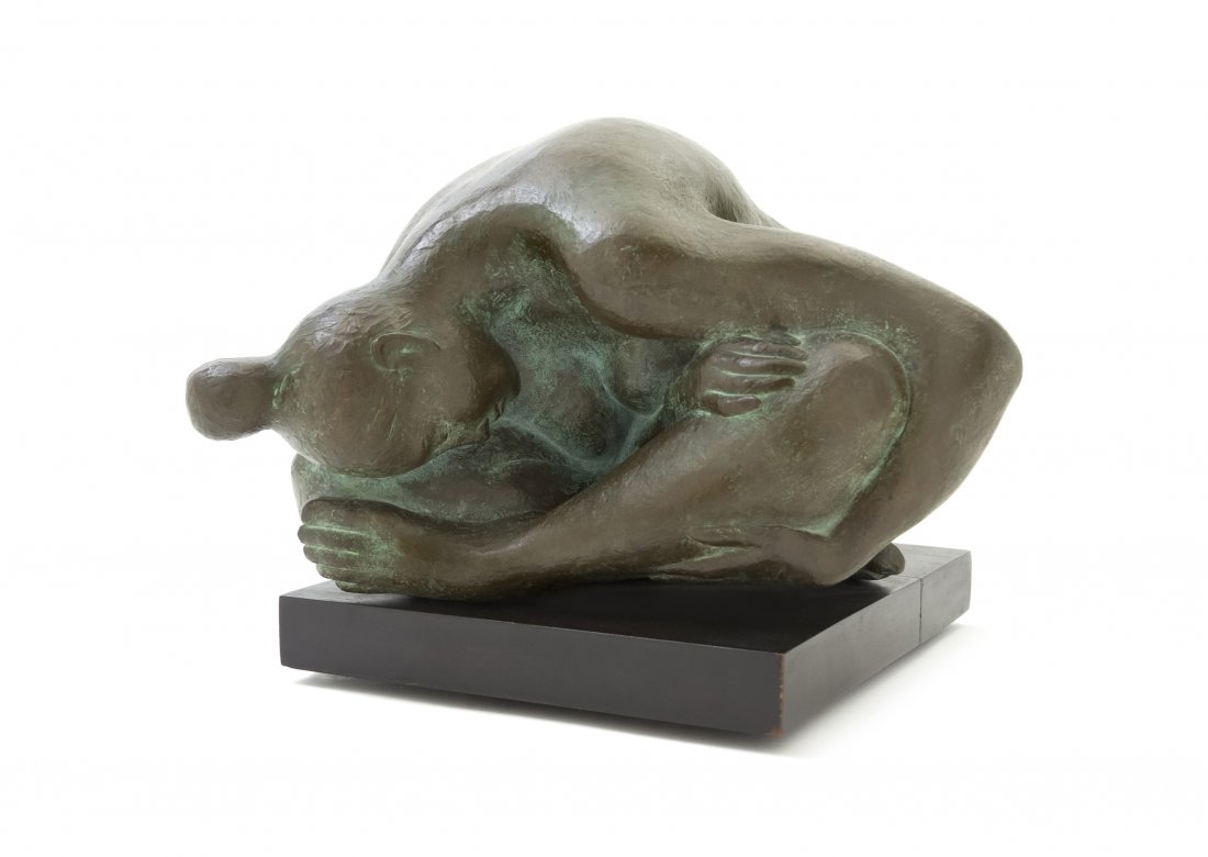 Francisco Zuniga, (Mexican, 1912-1998), Sylvia, 1: Francisco Zuniga (Mexican, 1912-1998) Sylvia, 1967 bronze edition VI/VI, inscribed Zuniga Height: 9 inches on a 1 1/2 inch base. Property from the Collection of Mr. and Mrs. Donovan L