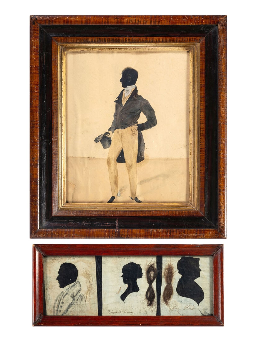 Four Silhouette Portraits (1 of 7)