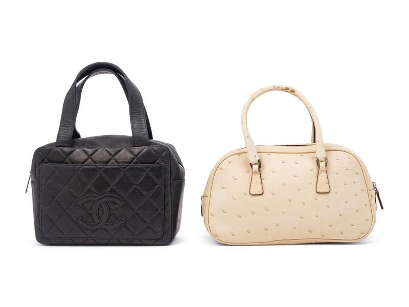 Chanel and Prada Small Handbags  (1 of 4)