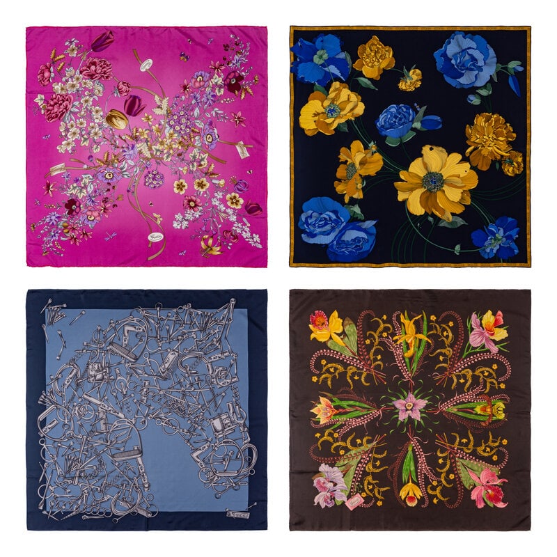 Four Gucci Scarves (1 of 5)