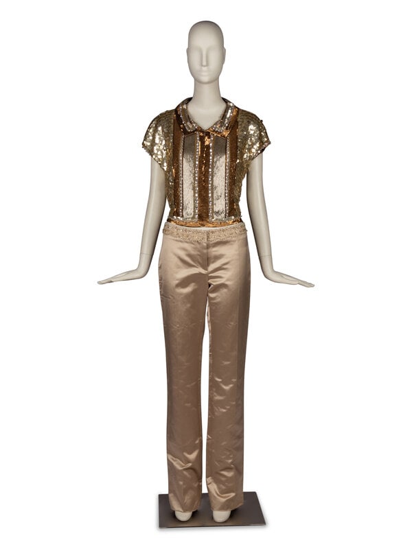 Valentino Sequin Top and Pant  (1 of 4)