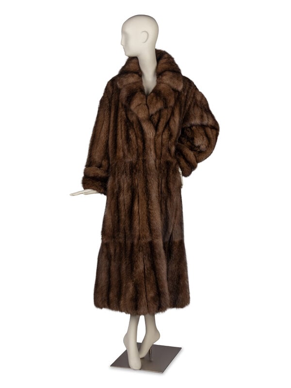 Barguzinsky Russian Sable Fur Coat (1 of 3)