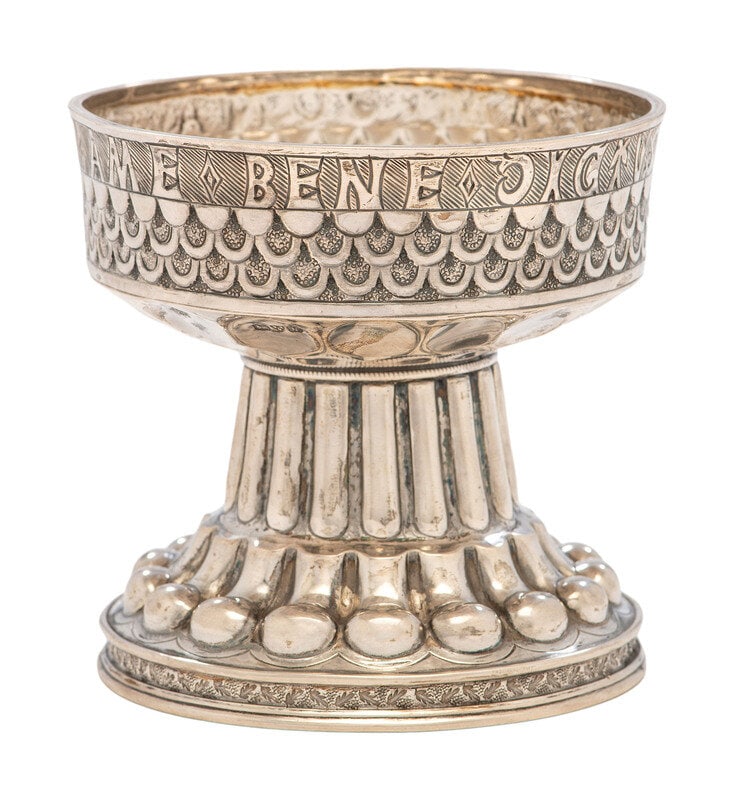 An English Silver Footed Bowl (1 of 6)