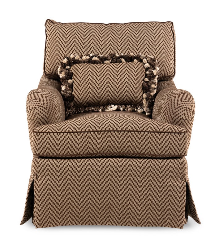 A George Smith Standard Armchair with Custom Upholstery (1 of 10)