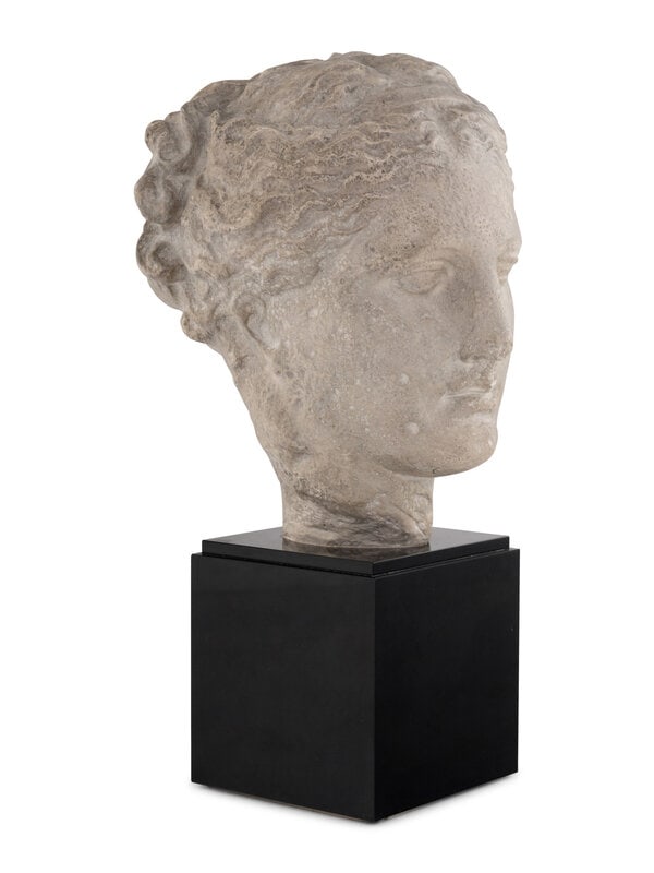 A Continental Plaster Bust of Hygenia (1 of 4)