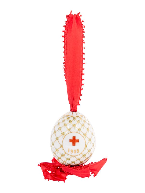 A Russian Imperial Porcelain Factory Porcelain Egg (1 of 8)