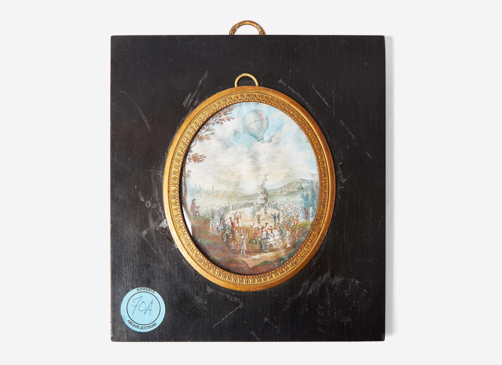 Circle of Henri-Joseph Van Blarenberghe (French, 1741-1826), The First Launch of the Montgolfier Hot (1 of 2)