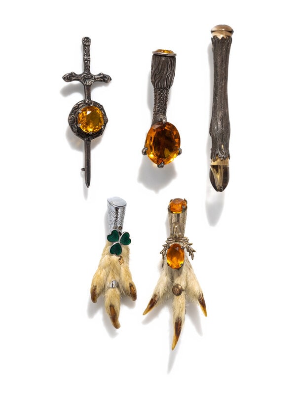 VICTORIAN, COLLECTION OF PINS (1 of 2)