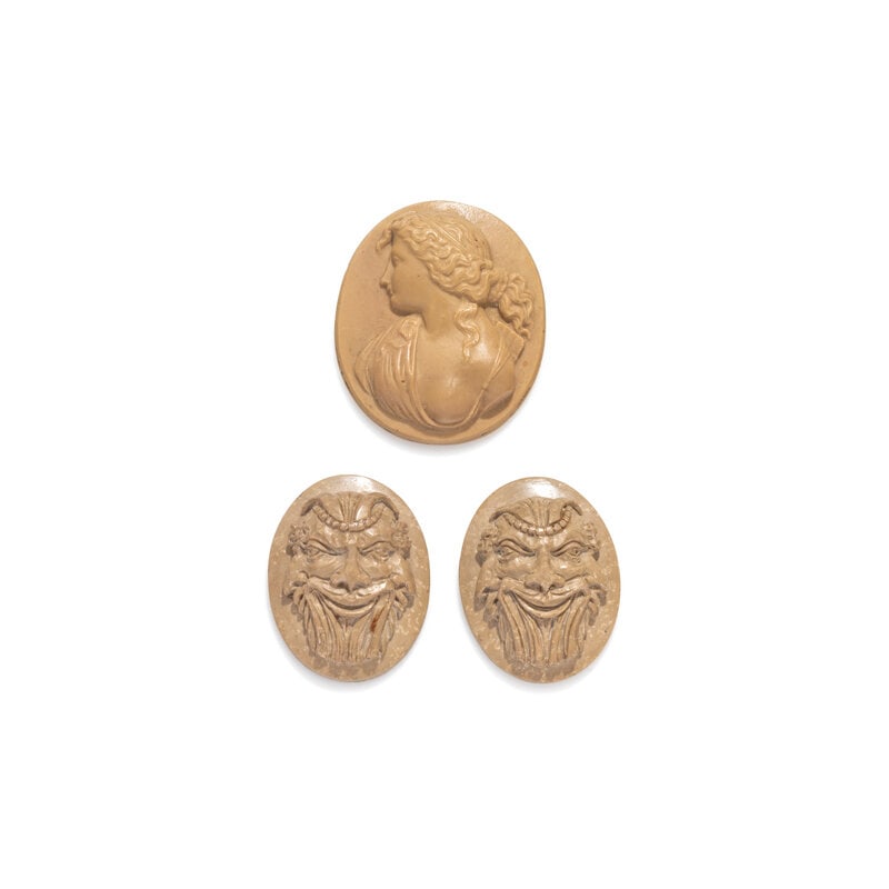 COLLECTION OF LAVA CAMEOS (1 of 2)