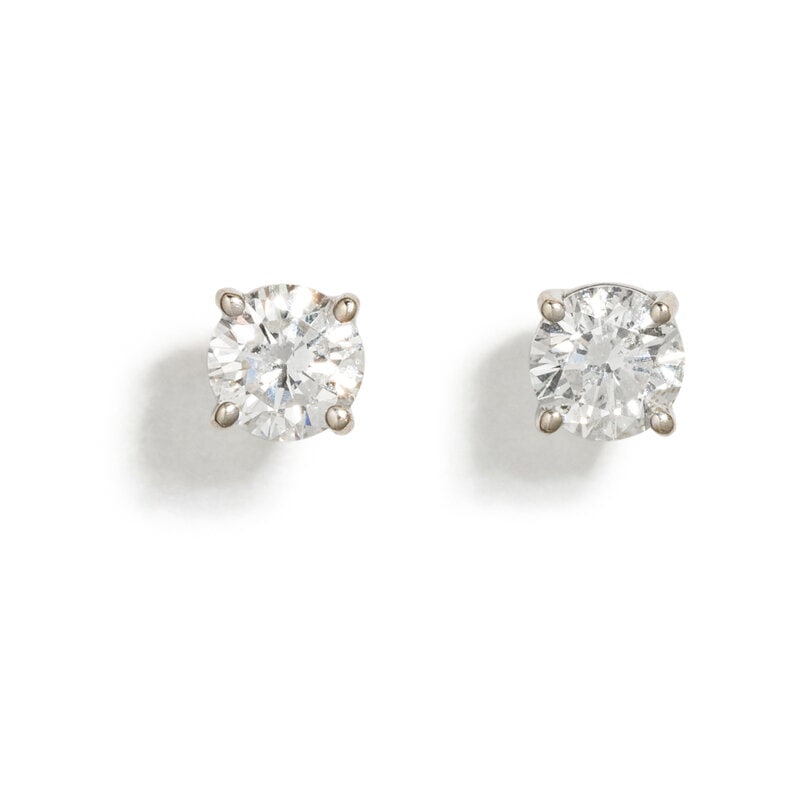DIAMOND STUD EARRINGS (1 of 2)