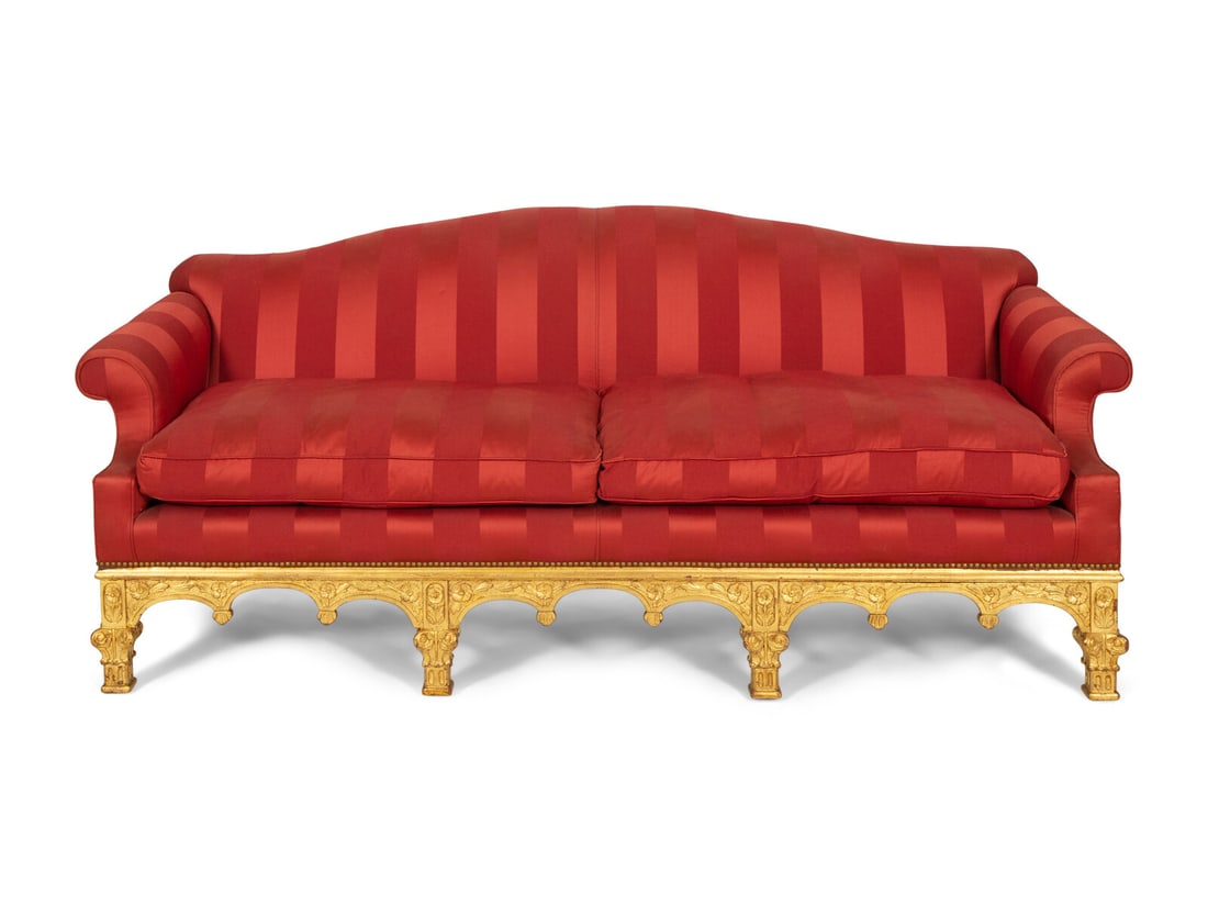 A Georgian Style Giltwood  Sofa (1 of 11)