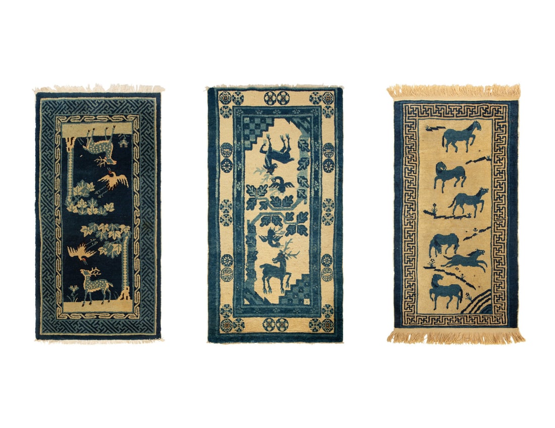 A Group of Three Chinese Rugs (1 of 14)
