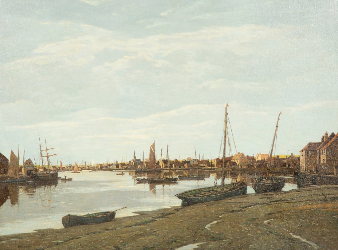 George Graham (British, 1881-1949) Bosham Harbour (1 of 5)