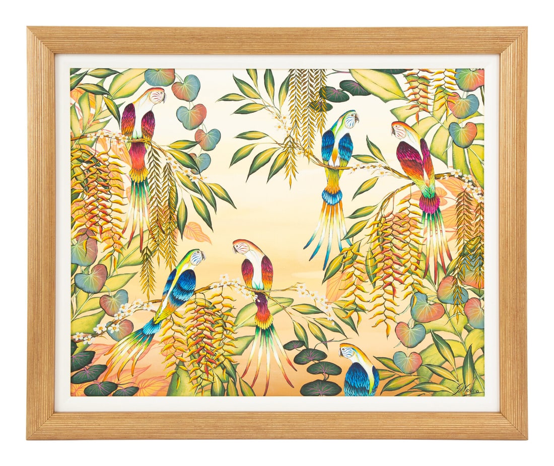 Gustavo Novoa (American, b. 1941) Colorful Exchange, 2003 (1 of 6)