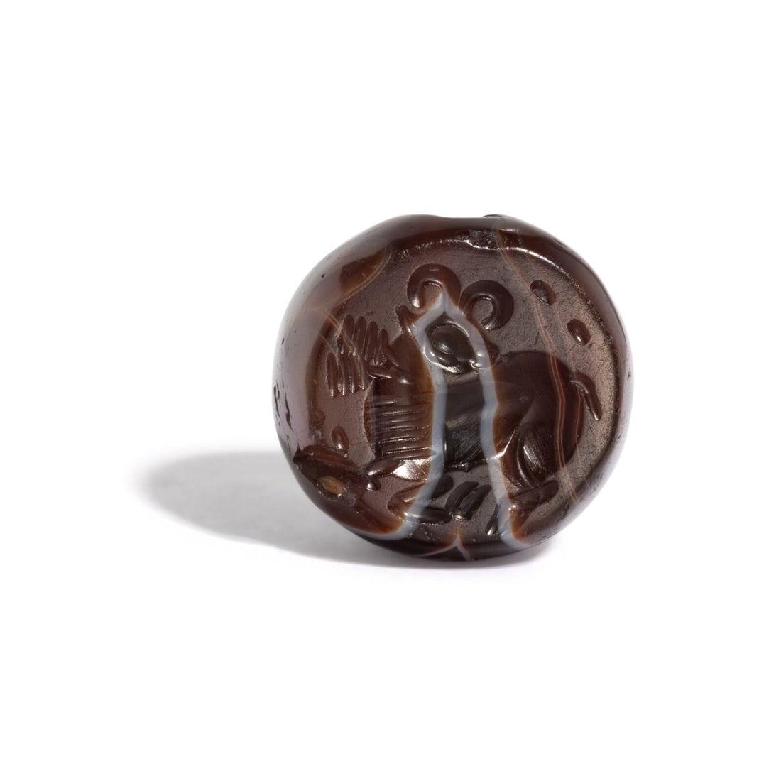 A Sasanian Agate Stamp Seal (1 of 3)