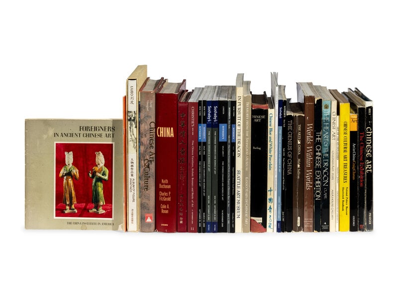 [CHINESE WORKS OF ART]
a group of catalogs and reference works about Chinese Works of Art, comprisin (1 of 4)