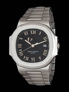 PATEK PHILIPPE, REF. 3710 STAINLESS STEEL 'NAUTILUS' JUMBO POWER RESERVE WATCH