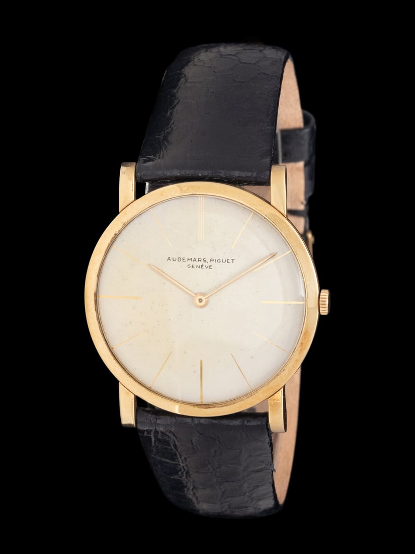 AUDEMARS PIGUET, 18K YELLOW GOLD WATCH (1 of 3)