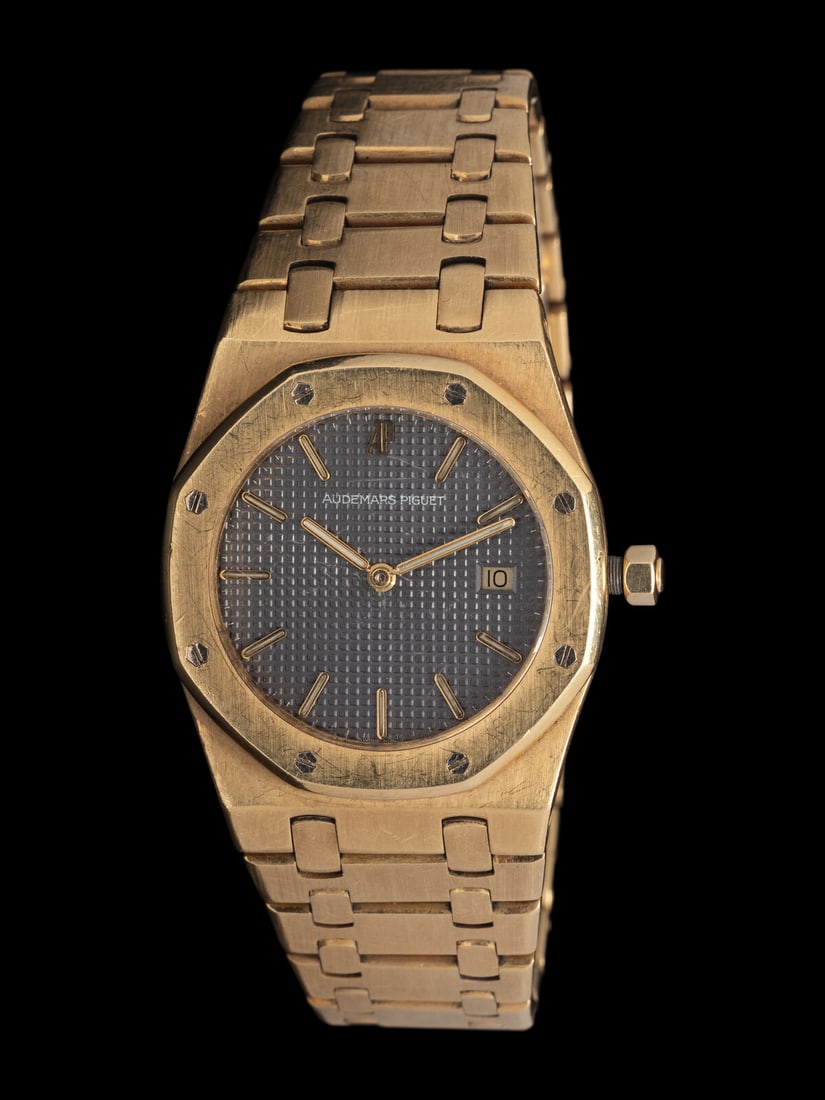 AUDEMARS PIGUET, REF 56175BA 18K YELLOW GOLD 'ROYAL OAK' WATCH (1 of 2)