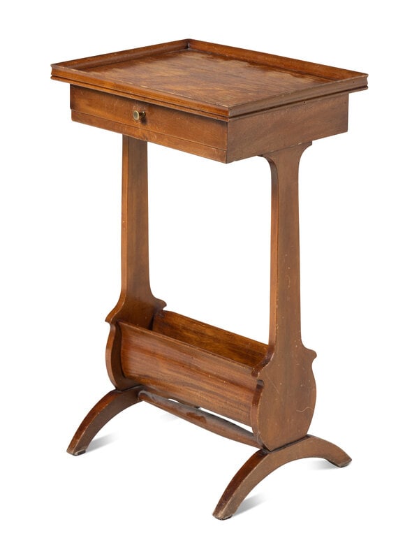 A Continental Fruitwood Work Table (1 of 3)