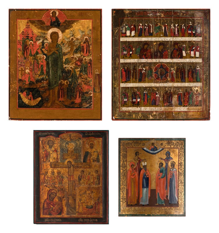 Four Russian Icons (1 of 4)