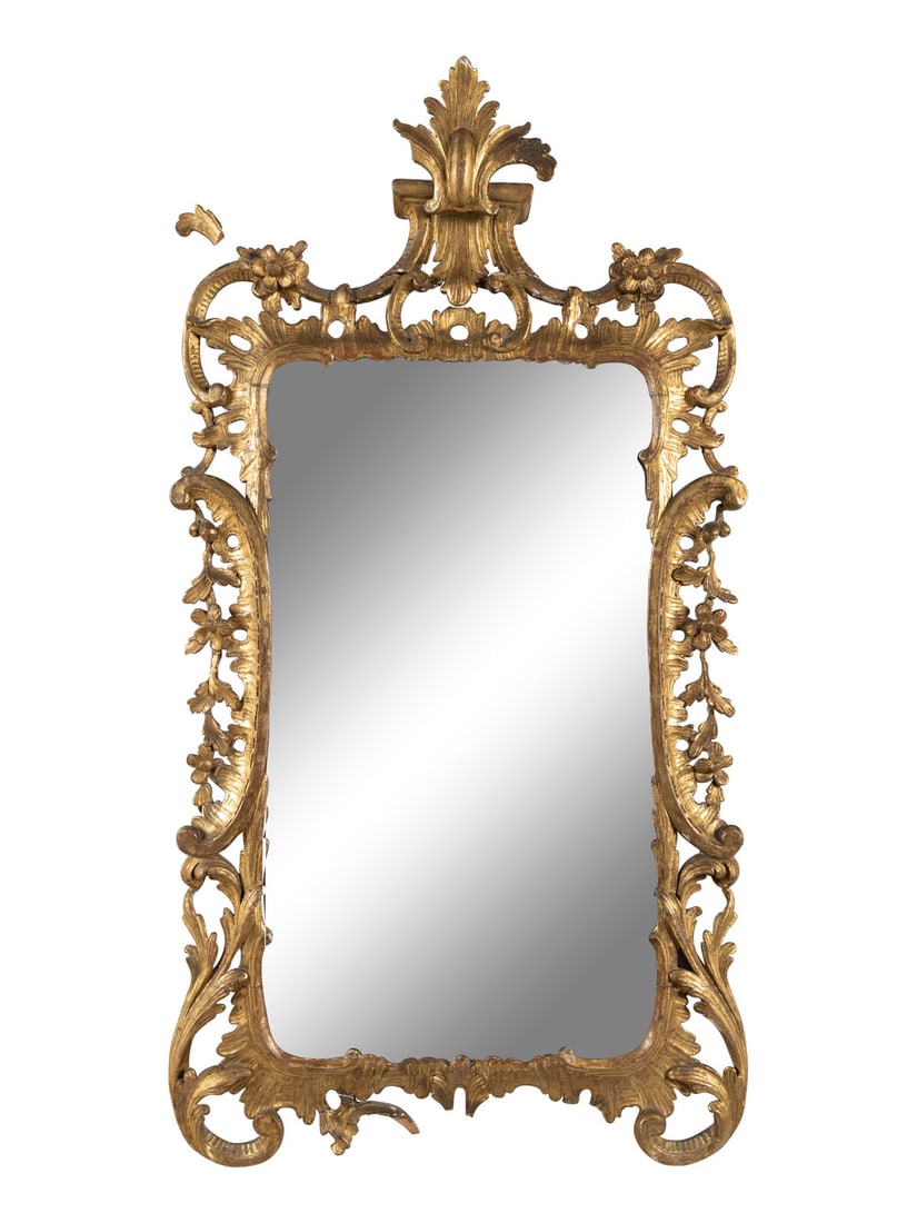 A George III Giltwood Mirror (1 of 2)
