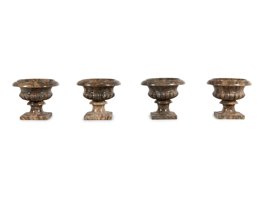 Four Continental Marble Urns (1 of 4)