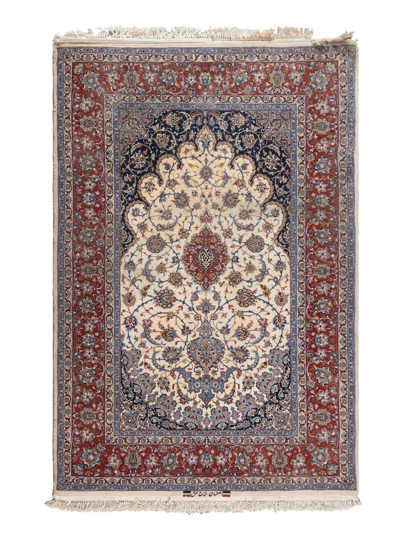 A Tabriz Wool Rug (1 of 4)